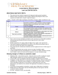 Monitoring anesthetic depth