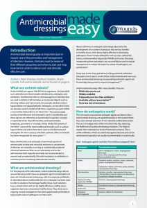 Antimicrobial dressings