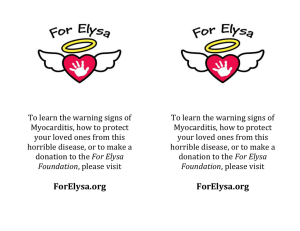 File - The For Elysa Foundation