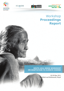 Workshop Proceedings Report: South Asia Media Workshop