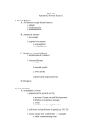 BIOL 241 Autonomic Nervous System 1 I. Visceral Reflexes A. All