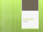 Magnetism Part I