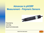 Advances in pH/ORP Measurement