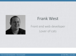 Front end web development