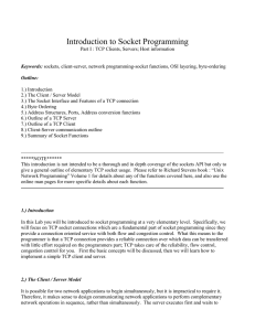 Introduction to Socket Programming