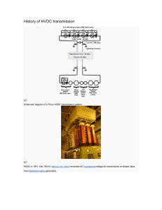 History of HVDC transmission