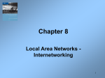 Chapter 8 Local Area Networks