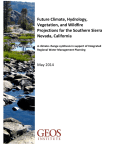 Future Climate, Hydrology, Vegetation, and Wildfire Projections for