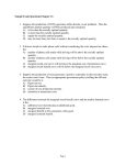Sample Exam Questions/Chapter 16 1. Suppose the production of
