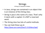 String str