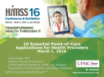 10 Essential Point-of-Care Applications for Health Providers