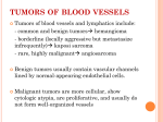 TUMORS of blood vessels