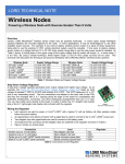 Powering a Wireless Node with Sources Greater