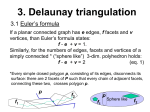 Delaunay triangulation