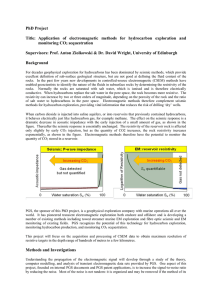 PhD Project - School of GeoSciences