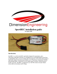 Installation guide - Dimension Engineering