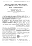 A Simpler Single-Phase Single-Stage Grid