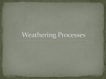 Weathering Processes