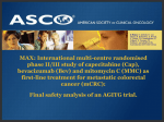 ATTAX: Randomised phase II study evaluating weekly docetaxel in