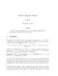 Notes on Ergodic Theory.