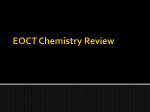 EOCT Chemistry Review