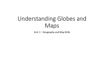 Understanding Globes and Maps