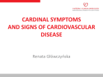 cardinal symptoms and signs of cardiovascular disease