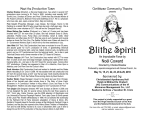 Blithe Spirit - Caribbean Community Theatre