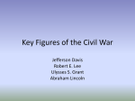 Key Figures of the Civil War