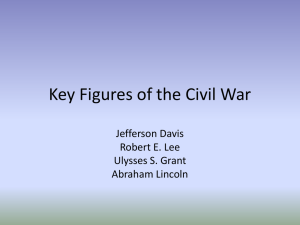 Key Figures of the Civil War