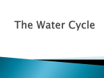 The Water Cycle