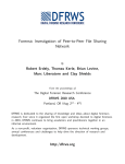 Forensic Investigation of Peer-to-Peer File Sharing Network