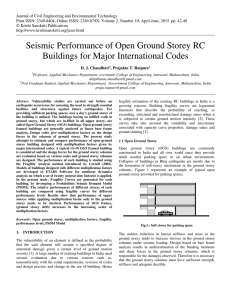Seismic Performance of Open Ground Storey RC