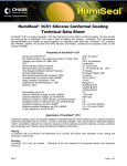 HumiSeal® 1C51 Silicone Conformal Coating Technical Data Sheet
