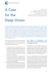A Case for the Deep Ocean - Ocean and Climate Platform