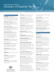 Glossary of Weather Terms