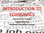Introduction to Economics - PowerPoint Presentation