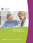 Urine Hor- Urine Hormone Interpretation Guide