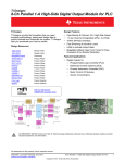 8-Ch Parallel 1-A High-Side Digital Output