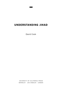 understanding jihad - Thedivineconspiracy.org