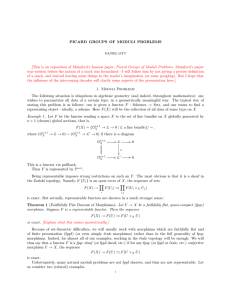 PICARD GROUPS OF MODULI PROBLEMS