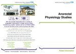 Anorectal Physiology Studies - the Ashford and St Peter`s Resource
