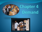Chapter 4 Demand