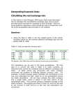 Interpreting Economic Data: