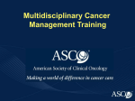 Multidisciplinary Cancer Management Training
