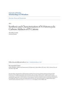 Synthesis and Characterisation of N