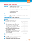 Directions for Number Grid Difference