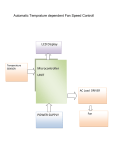 ELEC 01 Automatic Temprature Dependent Fan Speed Controll