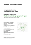 The Continental Region - European Environment Agency