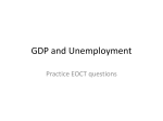 GDP and Unemployment